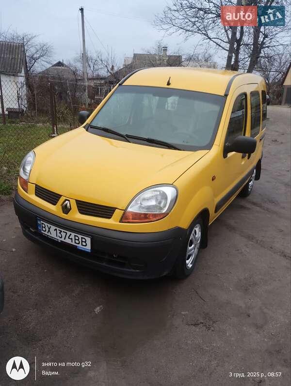 Мінівен Renault Kangoo 2003 в Могилів-Подільському фото 2 Мінівен Renault Kangoo 2003 в Могилів-Подільському