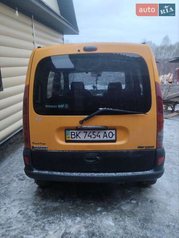 Минивэн Renault Kangoo 2001 в Березному фото 5 Минивэн Renault Kangoo 2001 в Березному