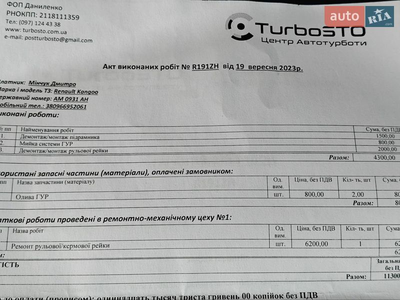 Мінівен Renault Kangoo 2000 в Новогуйвинське