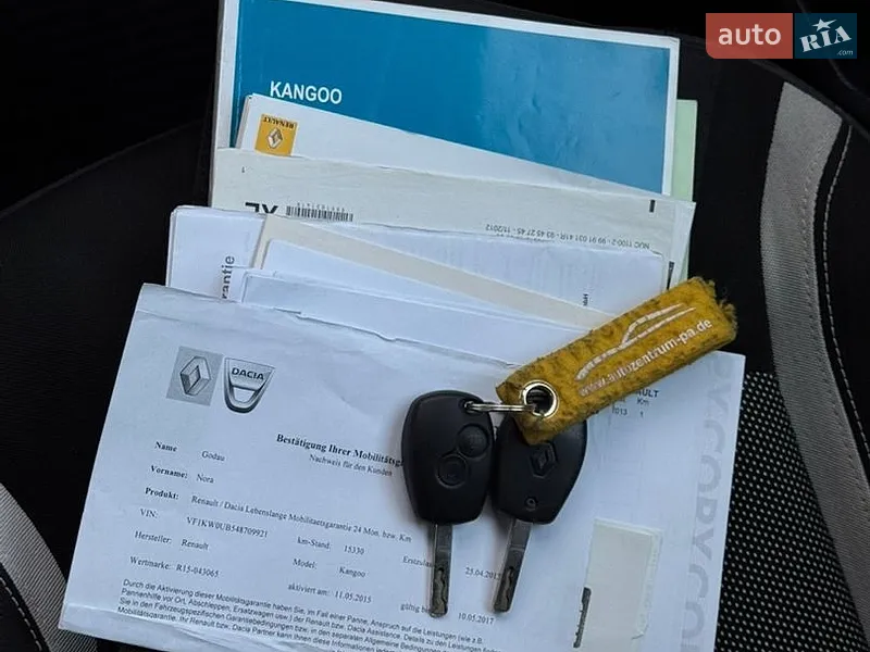 Минивэн Renault Kangoo 2013 в Умани документ