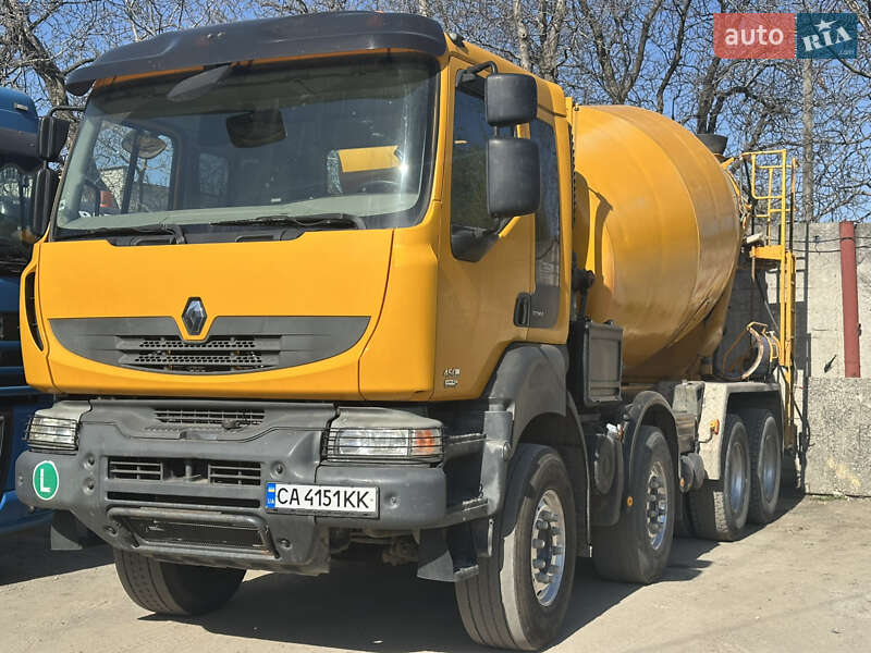 Бетономешалка (Миксер) Renault Kerax 2009 в 