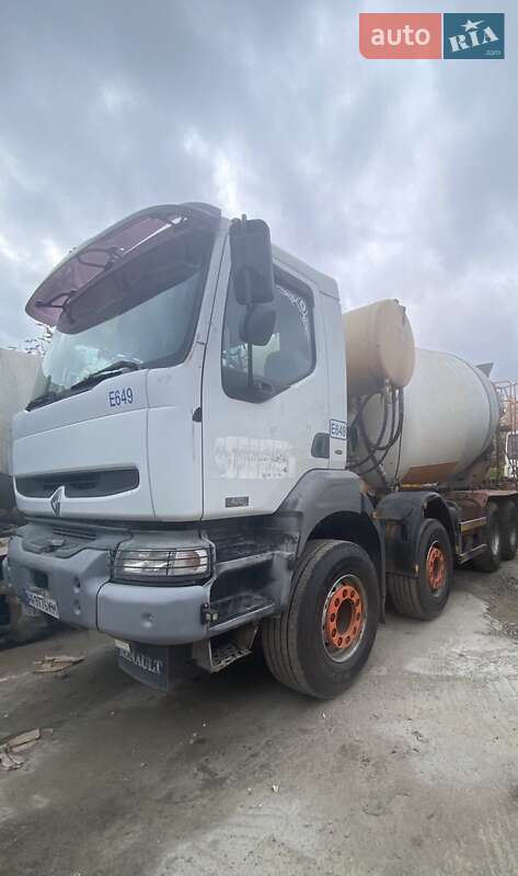 Бетономешалка (Миксер) Renault Kerax 2003 в Киеве фото Бетономешалка (Миксер) Renault Kerax 2003 в Киеве