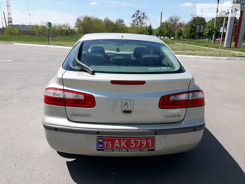 Хетчбек Renault Laguna 2002 в Полтаві фото 11 Хетчбек Renault Laguna 2002 в Полтаві
