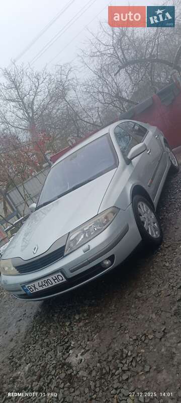 Ліфтбек Renault Laguna 2001 в Кам'янець-Подільському