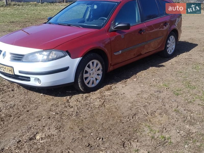 2005 Renault Laguna, VIN VF1KG1FBB34445699:plate — фото 1 (autoria)