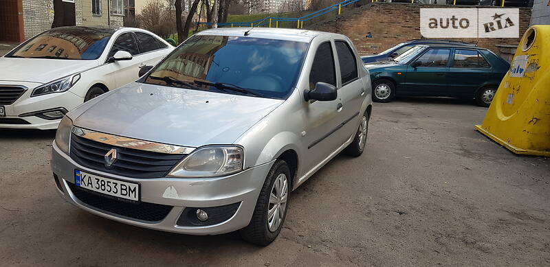 AUTO.RIA – Продам Рено Логан 2012 газ / бензин 1.4 седан бу у Києві ...