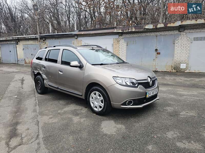2014 Renault Logan, VIN VF17SRAW451469570:plate — zdjęcie 1 (autoria)