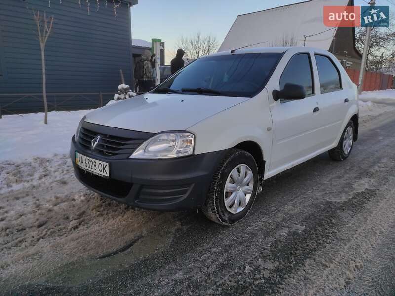 2011 Renault Logan, VIN VF1LSRAER45505555:plate — фото 1 (autoria)