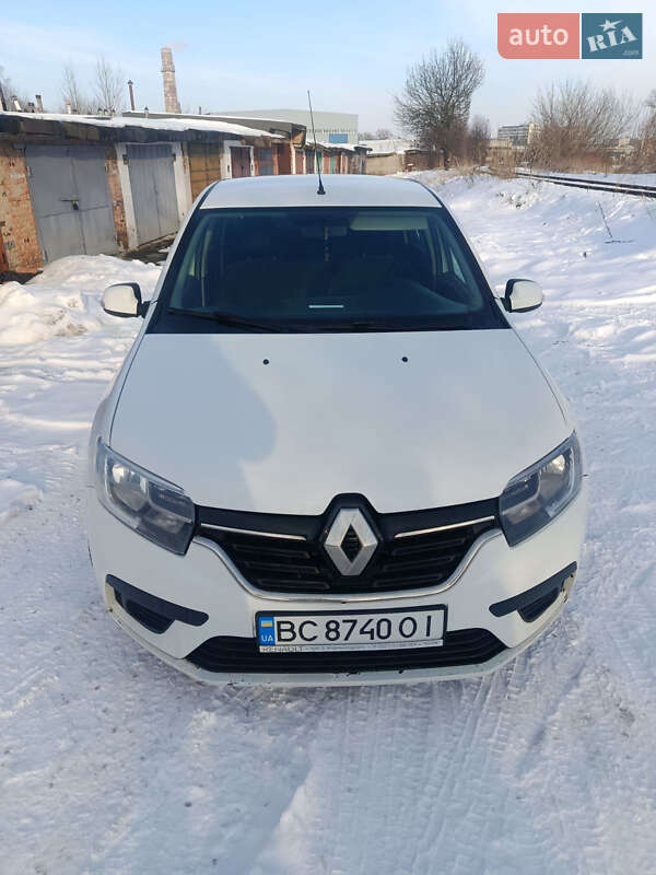 2019 Renault Logan, VIN VF14SRUC462656272:plate — фото 1 (autoria)