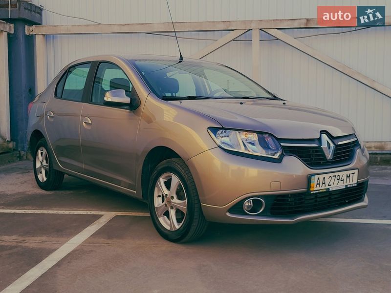 2013 Renault Logan, VIN VF14SRAP448760391:plate — фото 1 (autoria)