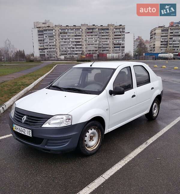 2011 Renault Logan, VIN VF1LSRAER46209930:plate — фото 1 (autoria)