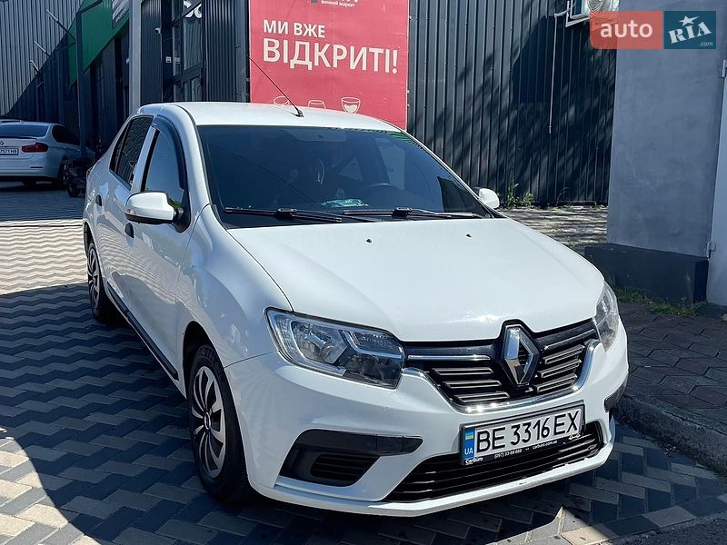 2019 Renault Logan, VIN VF14SRUC464332256:plate — фото 1 (autoria)