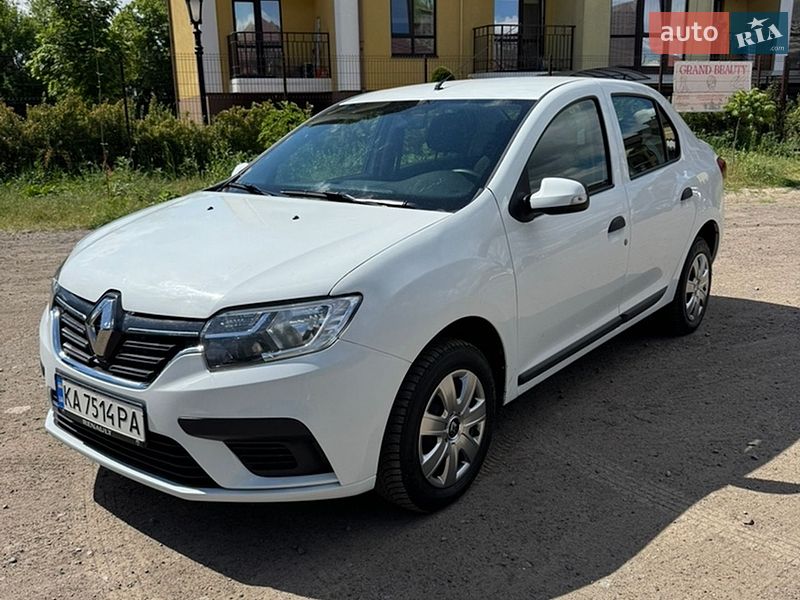 2021 Renault Logan, VIN VF14SRL1E68229307:plate — фото 1 (autoria)