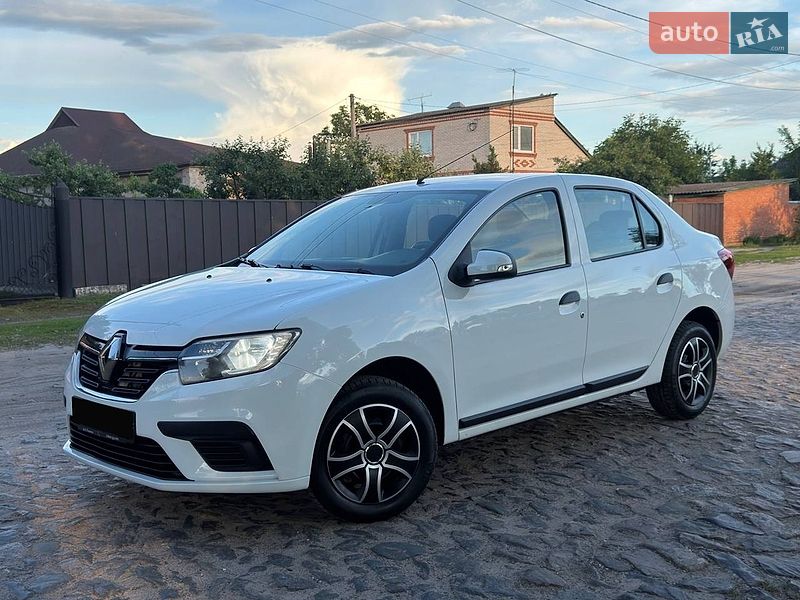 2020 Renault Logan, VIN VF14SRCL466402475:plate — фото 1 (autoria)