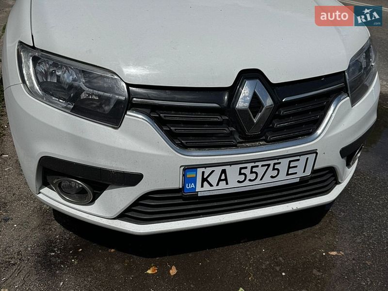 2020 Renault Logan, VIN VF14SRCL466491916:plate — фото 1 (autoria)