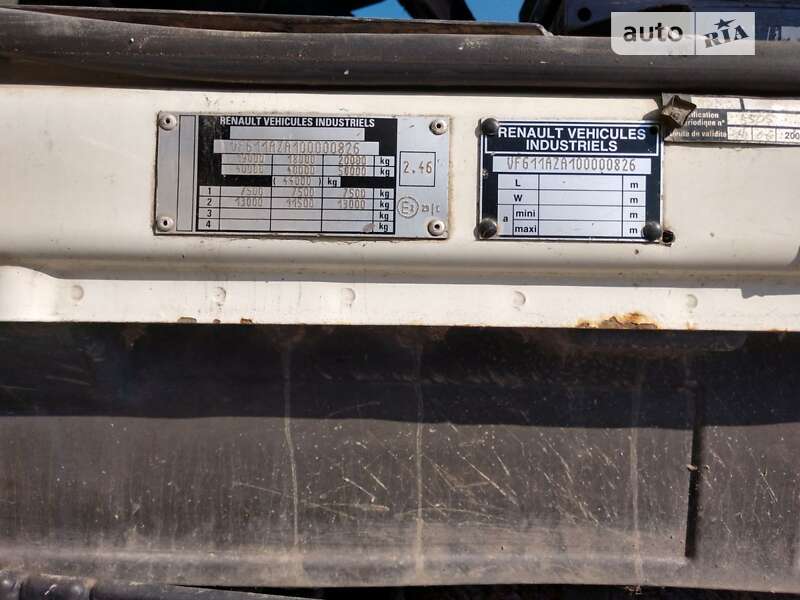 Тентованый Renault Magnum 1997 в Ровно