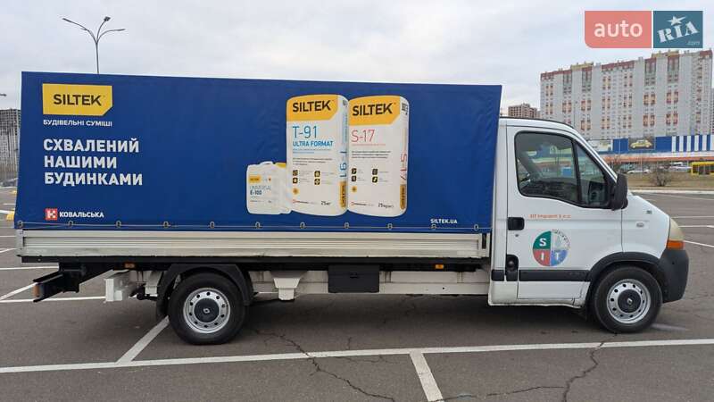 Тентованый Renault Master 2005 в Киеве