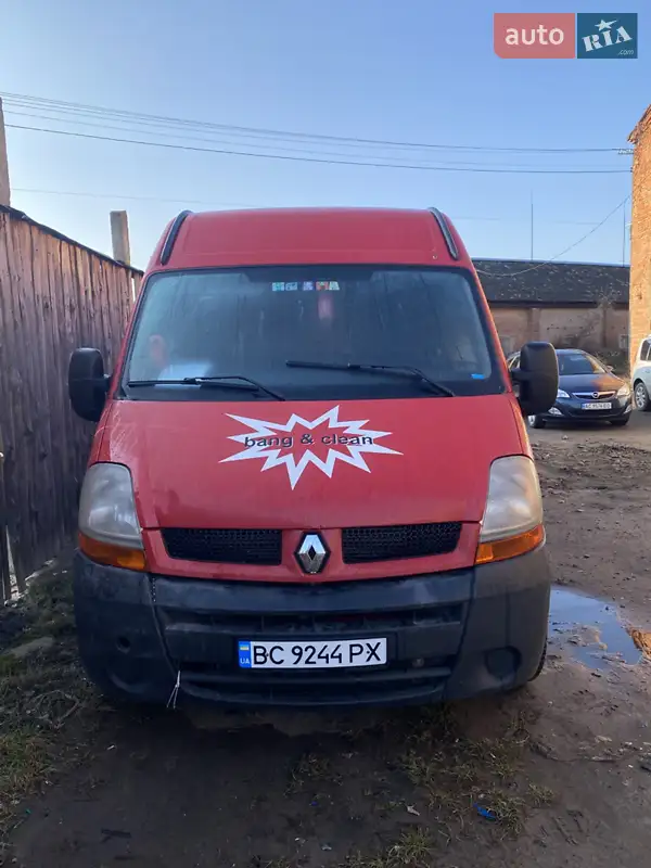 Вантажопасажирський фургон Renault Master 2004 в 