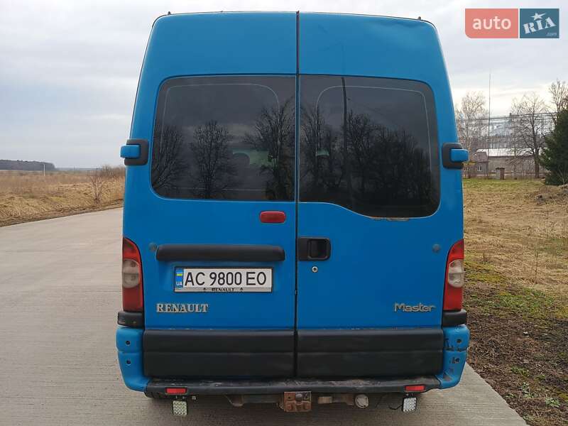 Грузопассажирский фургон Renault Master 2004 в Нововолынске фото 7 Грузопассажирский фургон Renault Master 2004 в Нововолынске