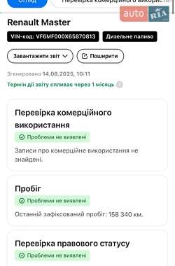 Грузовой фургон Renault Master 2020 в 