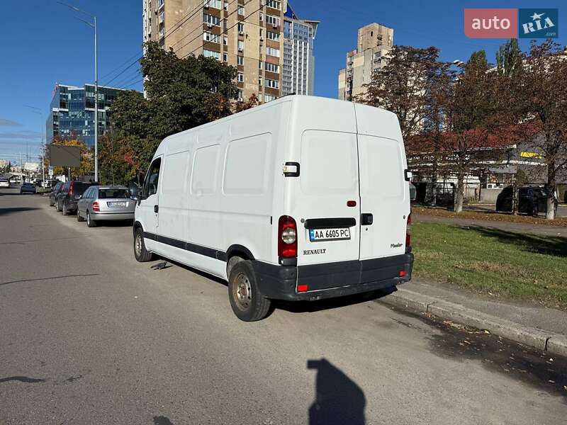 Грузовой фургон Renault Master 2006 в Киеве