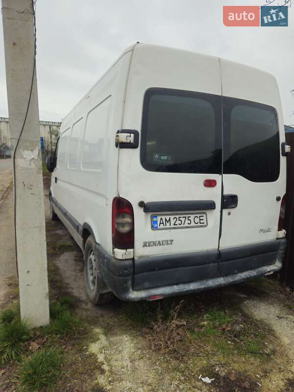 Грузовой фургон Renault Master 2004 в Бердичеве фото 7 Грузовой фургон Renault Master 2004 в Бердичеве