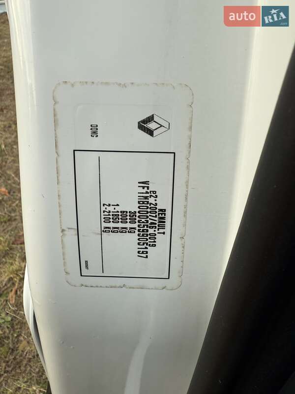 Борт Renault Master 2018 в Львове