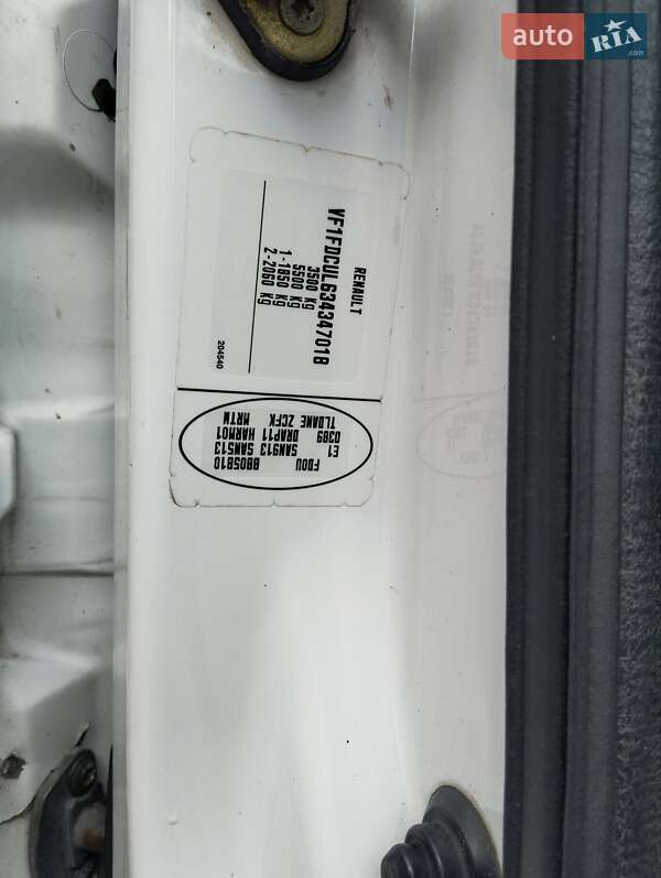 Минивэн Renault Master 2005 в Ровно