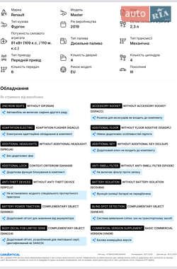 Грузовой фургон Renault Master 2019 в Васильковке