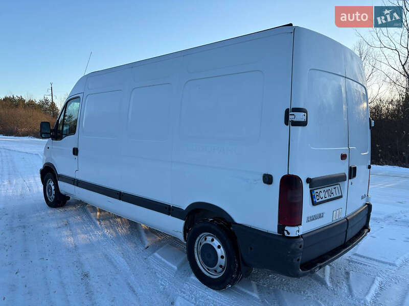 Грузовой фургон Renault Master 2002 в Яворове