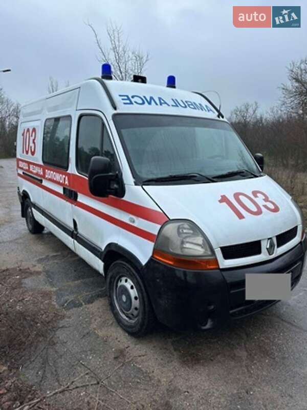Автомобиль скорой помощи Renault Master 2005 в Запорожье