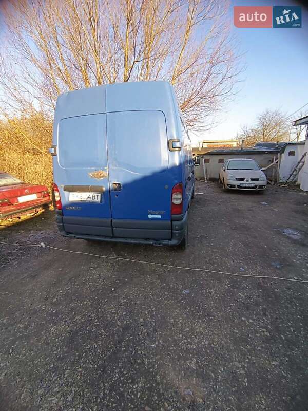 Грузовой фургон Renault Master 2006 в Хмельницком