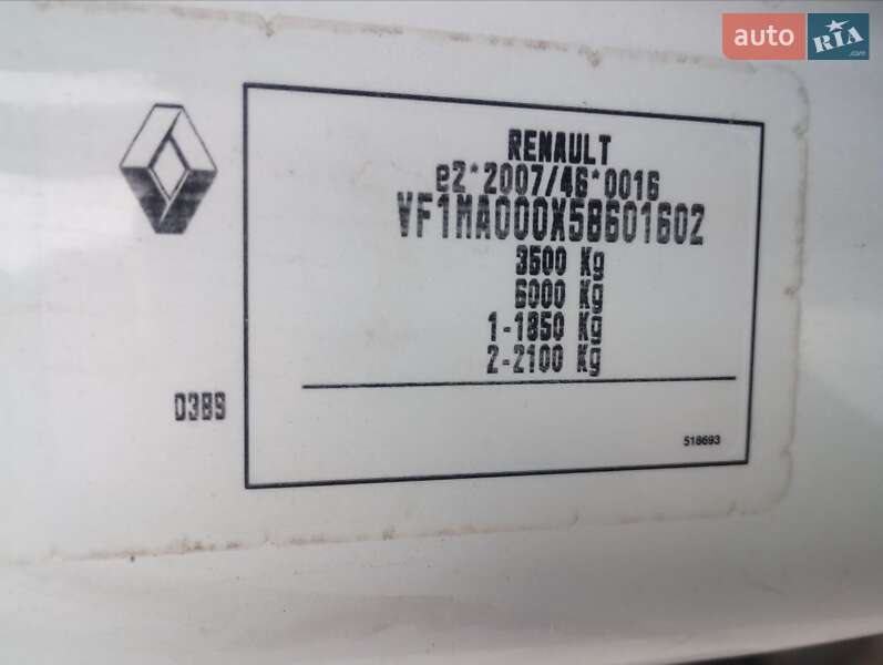 Вантажний фургон Renault Master 2018 в Дубні