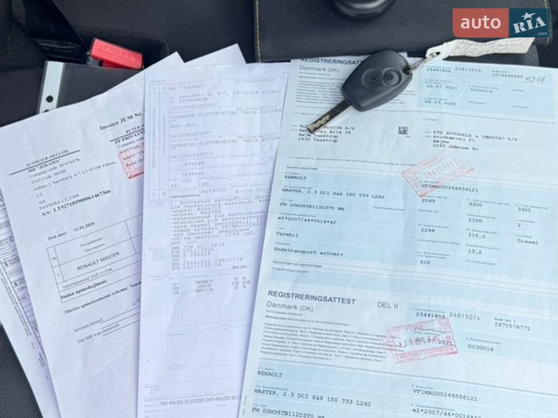 Вантажний фургон Renault Master 2021 в Луцьку