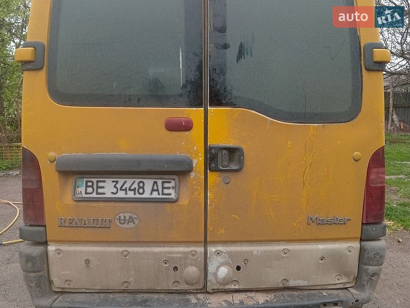 Грузовой фургон Renault Master 1999 в Арбузинке