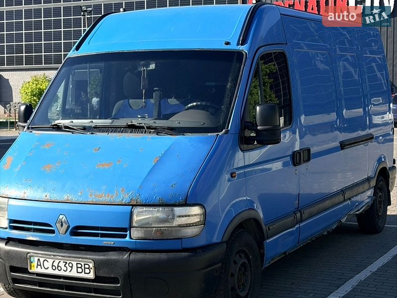 Грузовой фургон Renault Master 2001 в Луцке