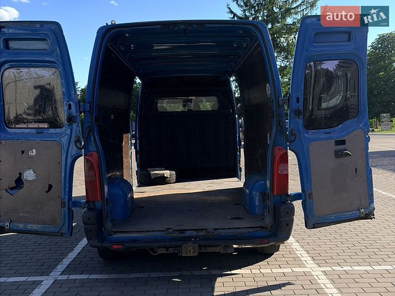 Грузовой фургон Renault Master 2001 в Луцке