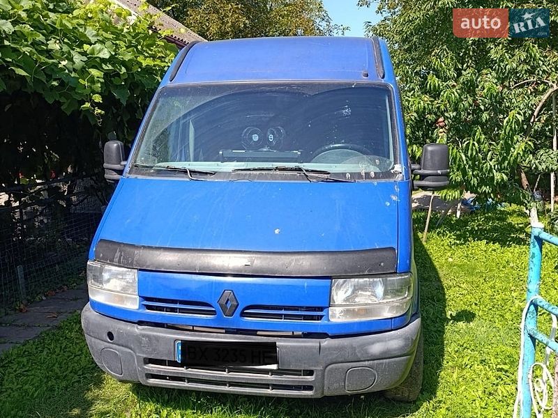 Грузопассажирский фургон Renault Master 2001 в Хмельницком фото Грузопассажирский фургон Renault Master 2001 в Хмельницком