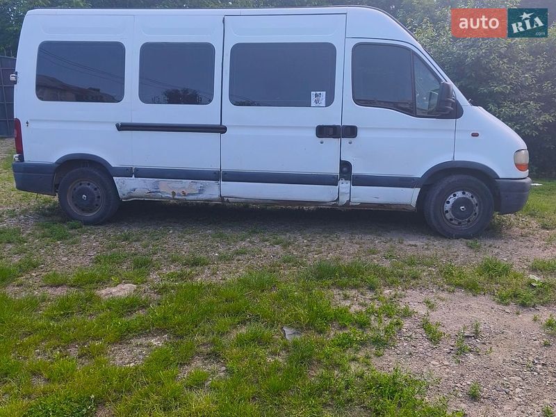 Мінівен Renault Master 2002 в Чернівцях фото 4 Мінівен Renault Master 2002 в Чернівцях