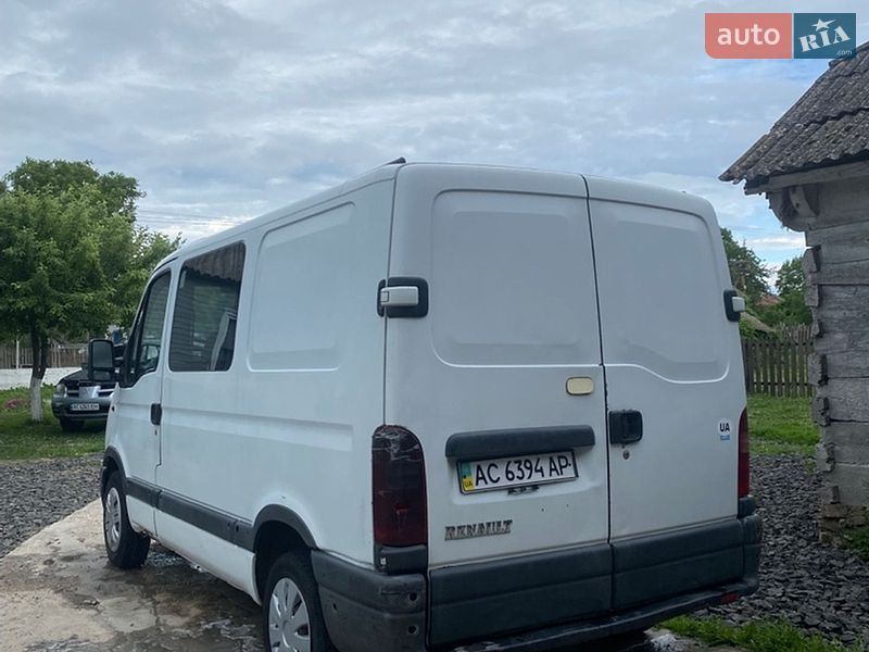 Грузопассажирский фургон Renault Master 2002 в Ковеле
