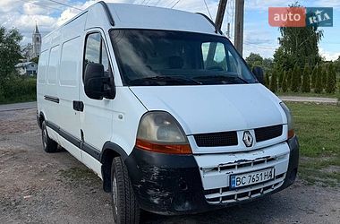 Грузовой фургон Renault Master 2005 в Львове