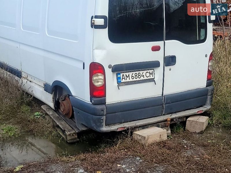 Грузовой фургон Renault Master 2007 в Киеве