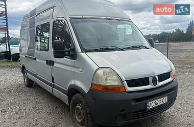 Микроавтобус грузовой (до 3,5т) Renault Master 2005 в Луцке