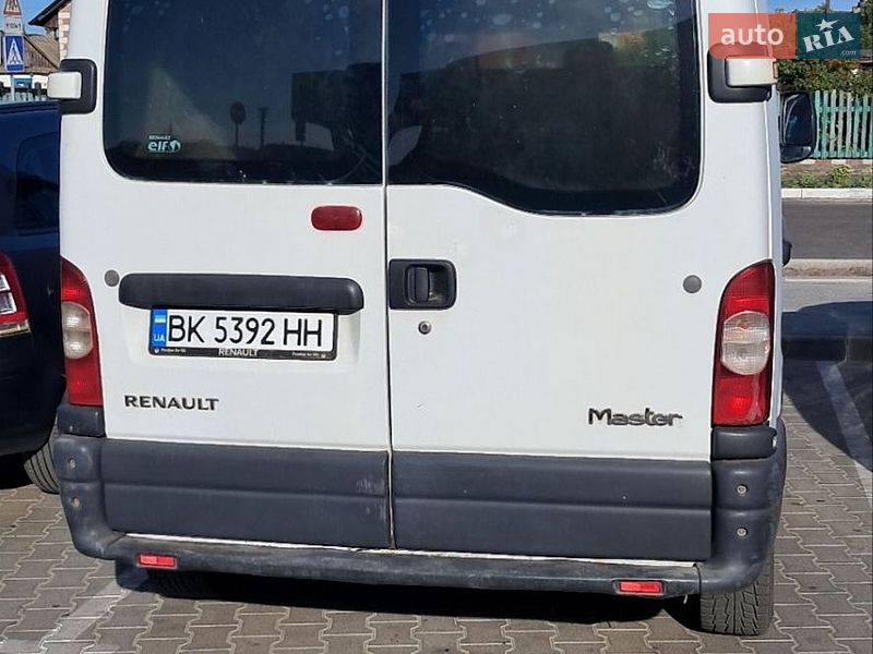 Грузовой фургон Renault Master 2008 в Вараше