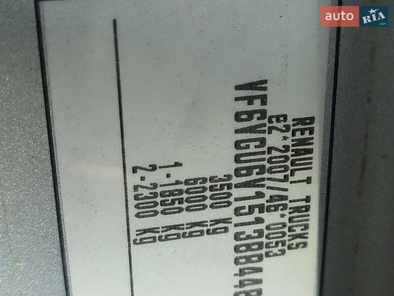 Борт Renault Master 2014 в Тернополе