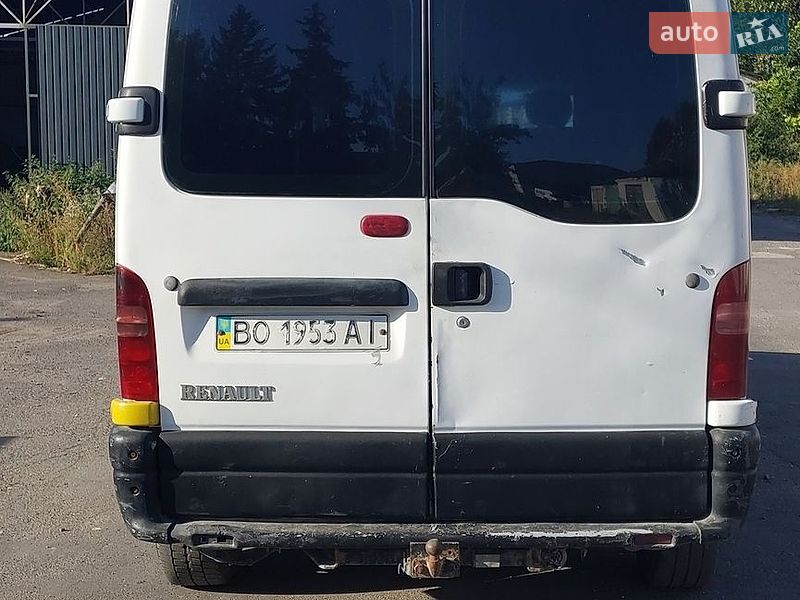 Минивэн Renault Master 2000 в Лановцах фото 5 Минивэн Renault Master 2000 в Лановцах