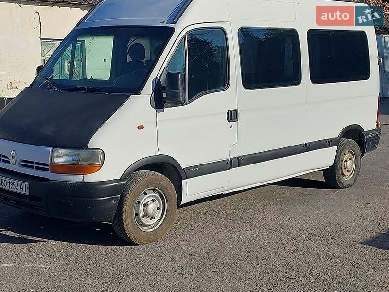 Минивэн Renault Master 2000 в Лановцах фото 4 Минивэн Renault Master 2000 в Лановцах