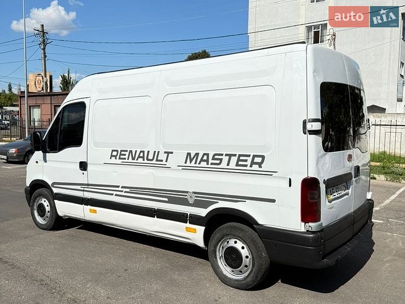 Грузовой фургон Renault Master 2003 в Одессе