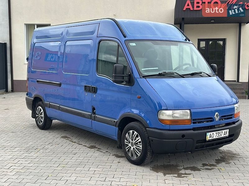 Вантажний фургон Renault Master 2003 в Волочиську фото 2 Вантажний фургон Renault Master 2003 в Волочиську