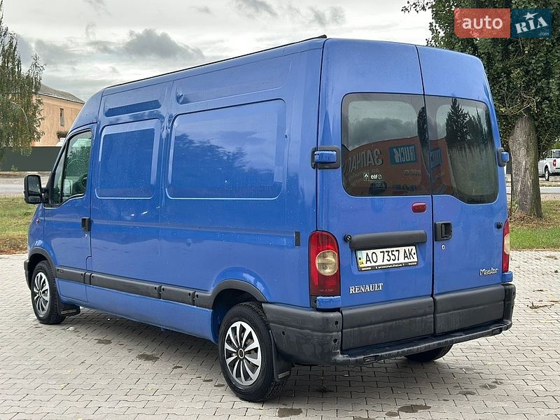 Вантажний фургон Renault Master 2003 в Волочиську фото 4 Вантажний фургон Renault Master 2003 в Волочиську